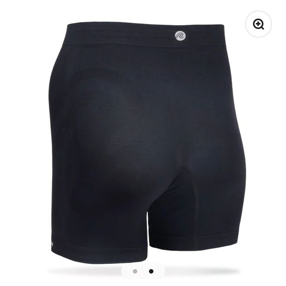 Runderwear Men's Running Boxer - Black S - Picture 2 of 5